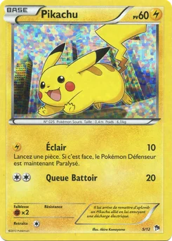Pikachu 5/12 Collection McDonald's 2013