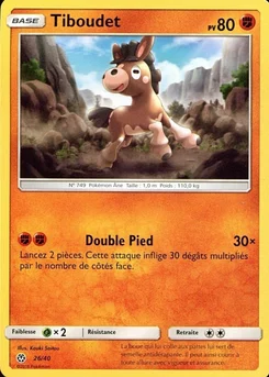 Tiboudet 26/40 Collection McDonald's 2018