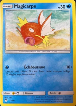 Magicarpe 17/40 Collection McDonald's 2019