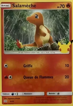 Salamèche 9/25 Collection McDonald's 2021