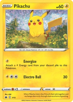 Pikachu 7/15 Collection McDonald's 2022