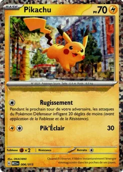 Pikachu 6/15 Collection McDonald's 2023
