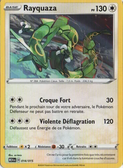 Rayquaza 14/15 Collection McDonald's 2024