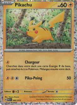 Pikachu 2/15 Collection McDonald's 2024