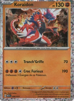 Koraidon 8/15 Collection McDonald's 2024