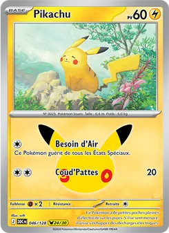 Pikachu 046/128 30ᵉ Anniversaire