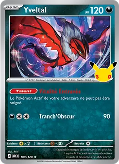 Yveltal 100/128 30ᵉ Anniversaire