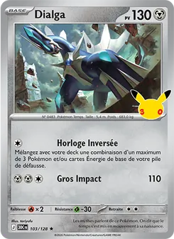 Dialga 103/128 30ᵉ Anniversaire