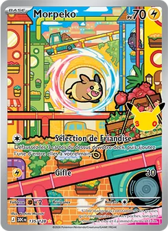 Morpeko 135/128 30ᵉ Anniversaire
