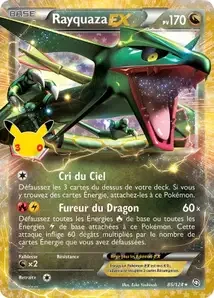 Rayquaza EX 177/128 30ᵉ Anniversaire