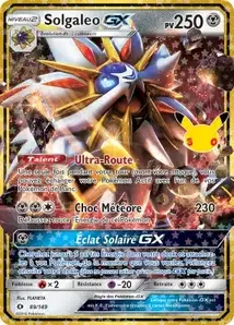 Solgaleo GX 181/128 30ᵉ Anniversaire