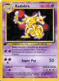 Kadabra 32/102 Set de Base