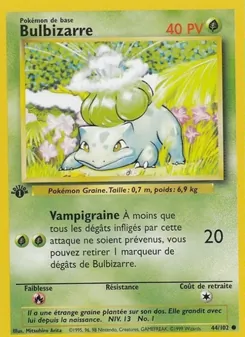 Bulbizarre 44/102 Set de Base