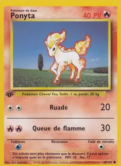 Ponyta 60/102 Set de Base