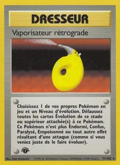 Vaporisateur rétrograde 72/102 Set de Base