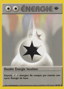 Double Énergie Incolore 96/102 Set de Base