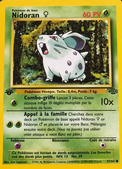 Nidoran ♀ 57/64 Jungle