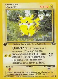 Pikachu 60/64 Jungle