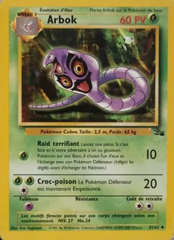 Arbok 31/62 Fossile