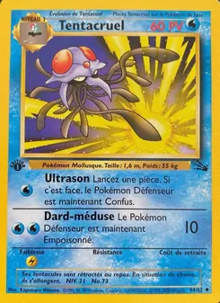 Tentacruel 44/62 Fossile