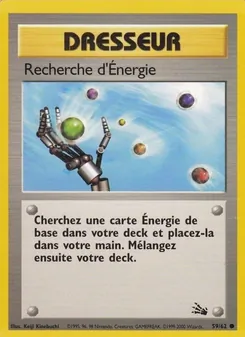 Recherche d'Énergie 59/62 Fossile