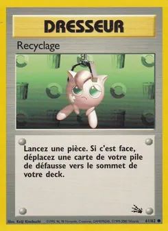 Recyclage 61/62 Fossile