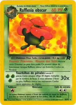 Rafflesia obscur 30/82 Team Rocket