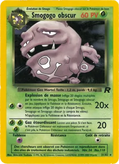 Smogogo obscur 31/82 Team Rocket