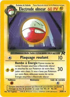 Electrode obscur 34/82 Team Rocket