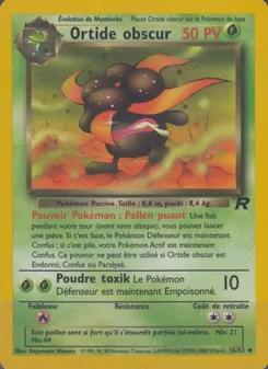 Ortide obscur 36/82 Team Rocket