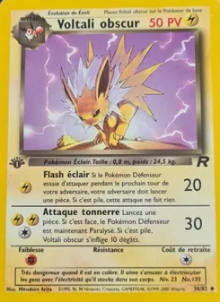 Voltali obscur 38/82 Team Rocket