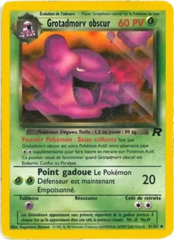Grotadmorv obscur 41/82 Team Rocket