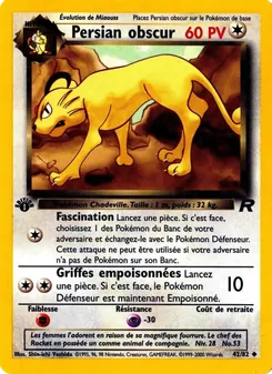 Persian obscur 42/82 Team Rocket