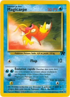 Magicarpe 47/82 Team Rocket