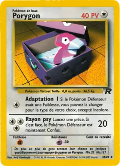Porygon 48/82 Team Rocket