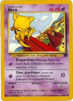 Abra 49/82 Team Rocket