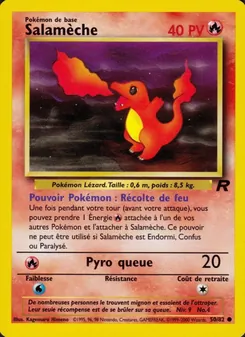 Salamèche 50/82 Team Rocket