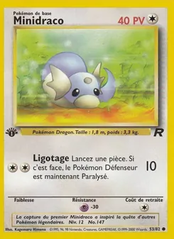 Minidraco 53/82 Team Rocket