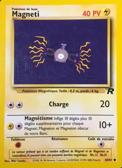 Magnéti 60/82 Team Rocket