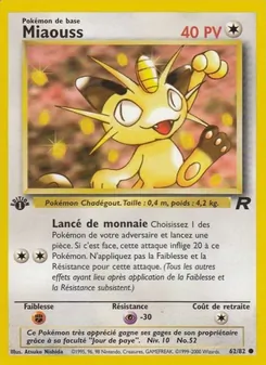 Miaouss 62/82 Team Rocket