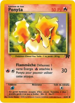 Ponyta 64/82 Team Rocket