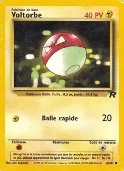 Voltorbe 69/82 Team Rocket