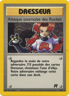 Attaque sournoise des Rocket 72/82 Team Rocket