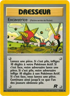 Excavatrice 75/82 Team Rocket