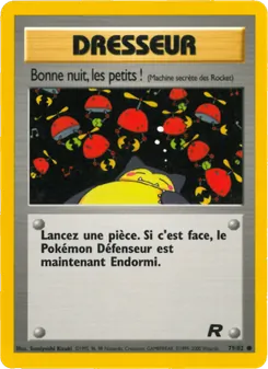 Bonne nuit, les petits ! 79/82 Team Rocket