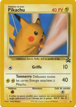 Pikachu 26/53 Wizards Black Star Promos