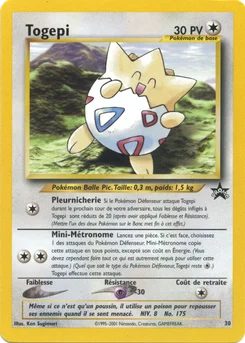 Togepi 30/53 Wizards Black Star Promos