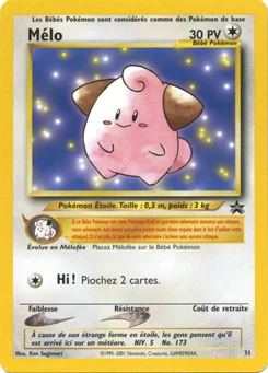 Mélo 31/53 Wizards Black Star Promos