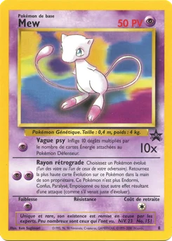Mew 8/53 Wizards Black Star Promos