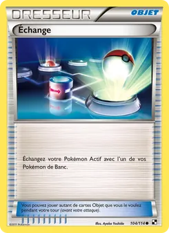Échange 104/114 Noir & Blanc